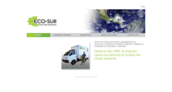 Desktop Screenshot of ecosur.net