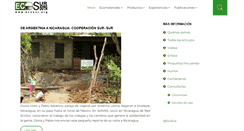 Desktop Screenshot of ecosur.org
